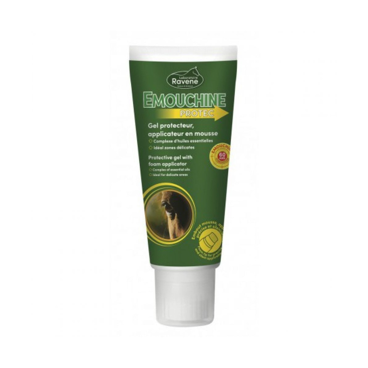 EMOUCHINE PROTEC GEL RAVENE, EMBOUT MOUSSE