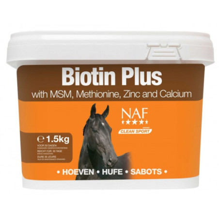 NAF-Biotin plus avec MSM ZINC et CALCIUM 1.5kg