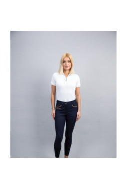 Pantalon jaltika fix system Marine/Rose Gold