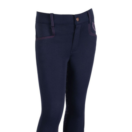 Pantalon -Alva- fond 1/1 en silicone bleu marine