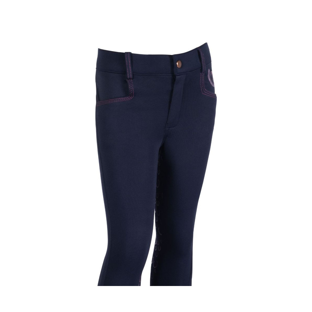 Pantalon -Alva- fond 1/1 en silicone bleu marine