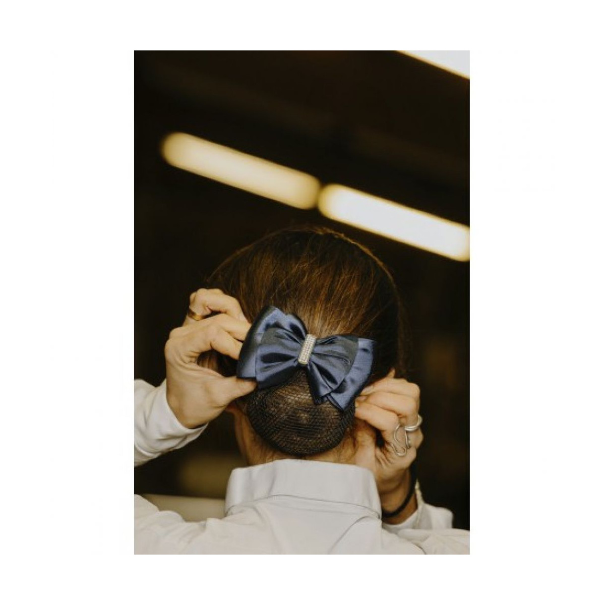 Barrette résille pour cheveux EQUITHEME Strass