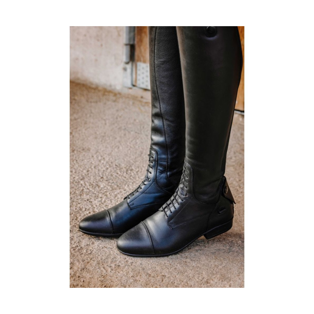 Bottes cuir à lacets EQUITHÈME