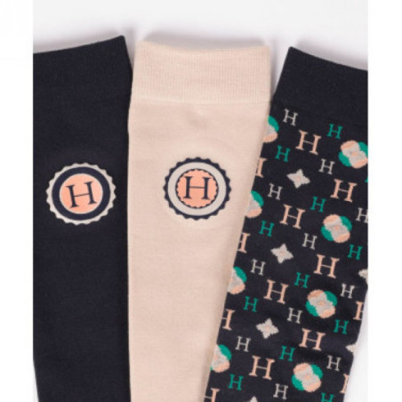 Santia Chaussettes (x 3 paires) Navy