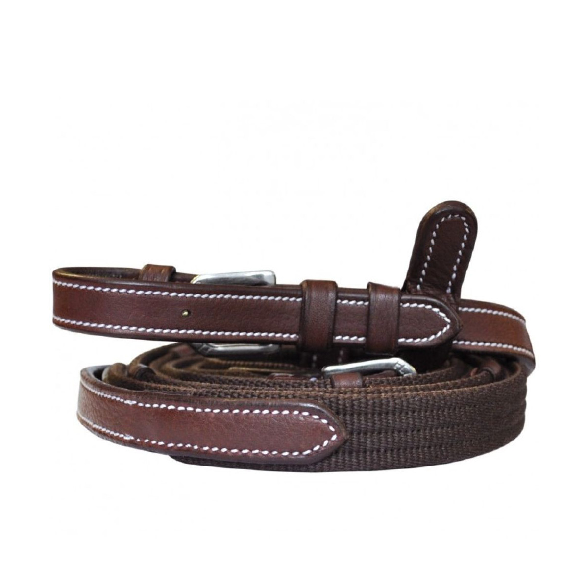 Rênes tissu F&C Marron