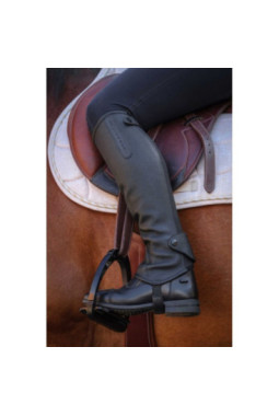 Mini-chaps EQUITHÈME “Soft” Noir