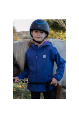 Softshell EQUI-KIDS - Amandine Bleu