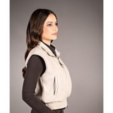 Gilet -Arezzo Teddy- Beige