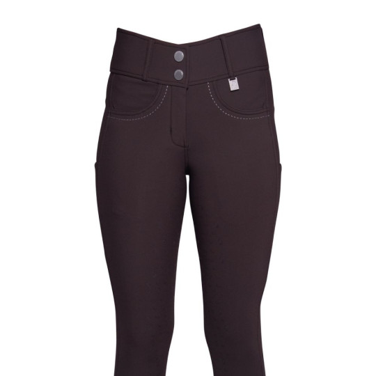 Pantalon -Arezzo- fond 1/1 en silicone Marron