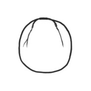 Corde au cou réglable Liberta 2M 12mm