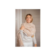 Écharpe PENELOPE Lana Beige Ecru