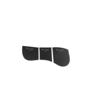 Ilo Set de 6 Cales pour Amortisseur - Noir (Black)