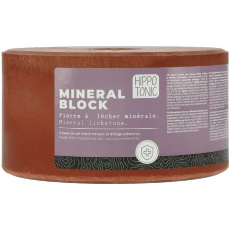 Pierre à sel HIPPOTONIC Mineral block 3Kg
