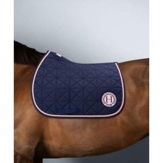 Suze Tapis de selle - Navy/Pink CSO Full