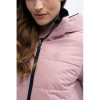 Parka courte ADELE Navy/Light Pink