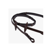 Rênes super grip et stops MARRON