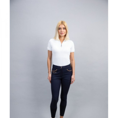 Pantalon jaltika fix system Marine/Rose Gold