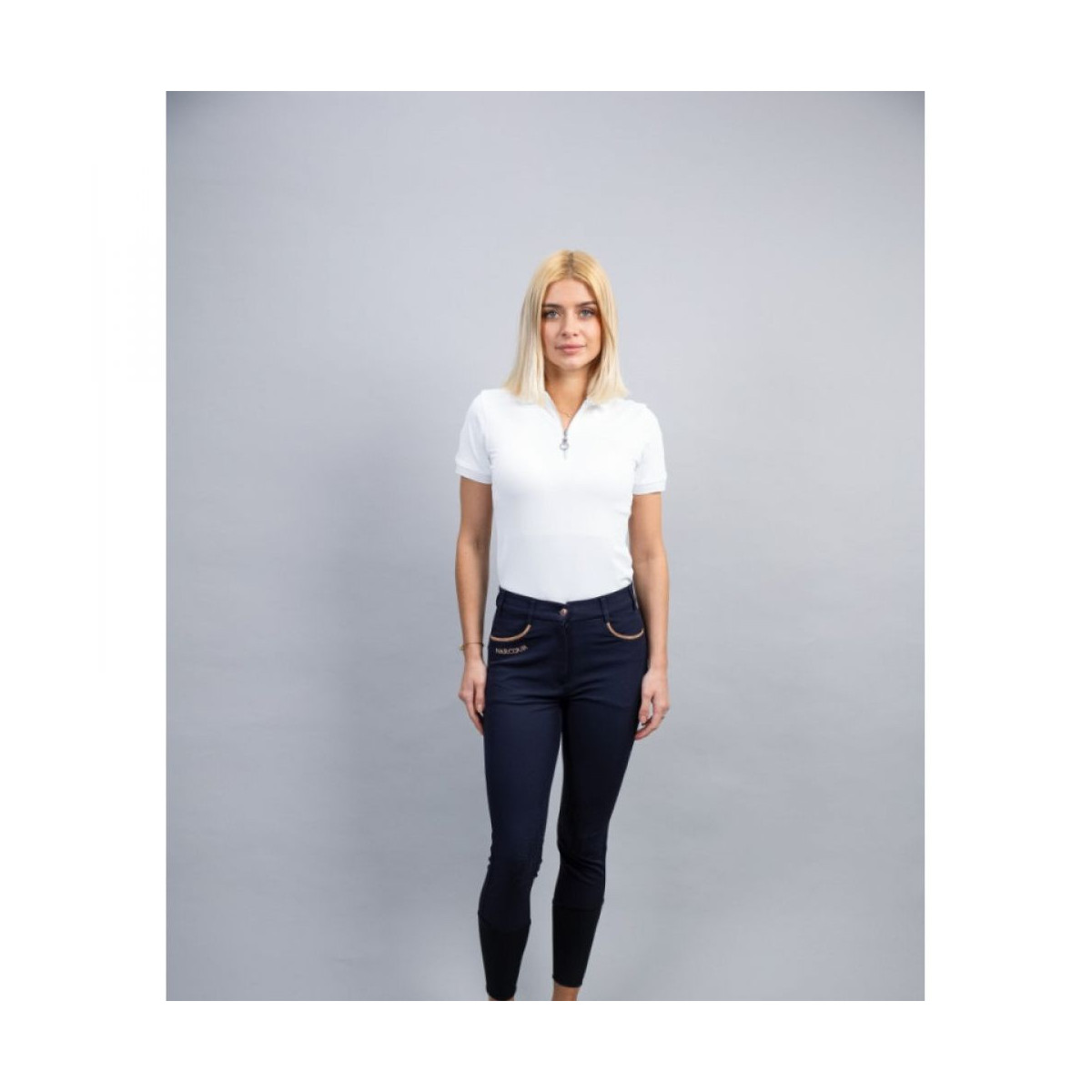 Pantalon jaltika fix system Marine/Rose Gold