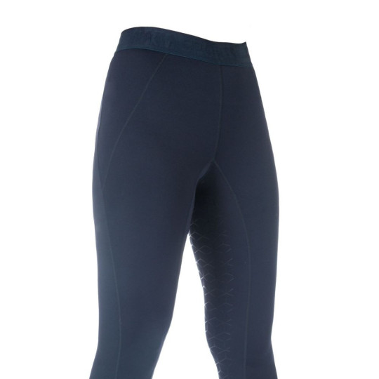 Leggings -Tabea- fond 1/1 en silicone bleu marine