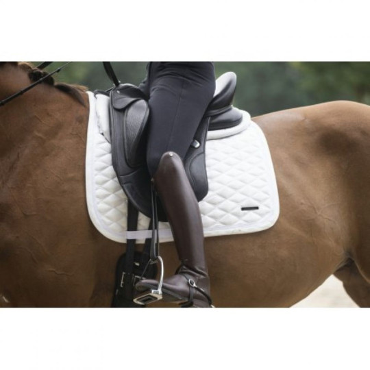 Tapis de dressage LAMI-CELL - Midnight blanc Full