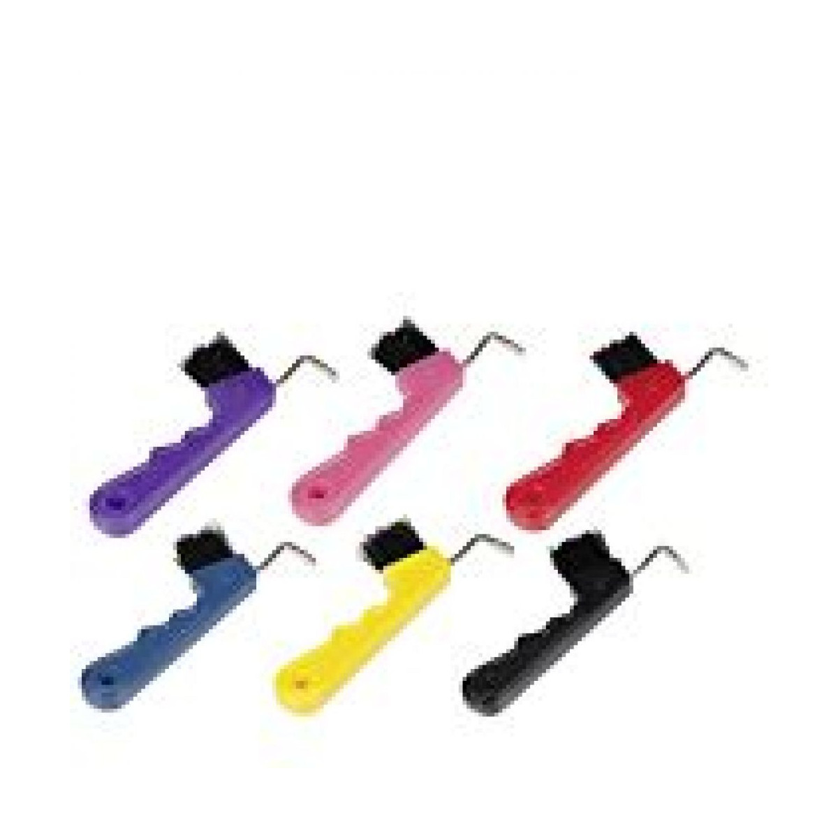 Cure-pied avec brosse HKM couleurs aléatoires