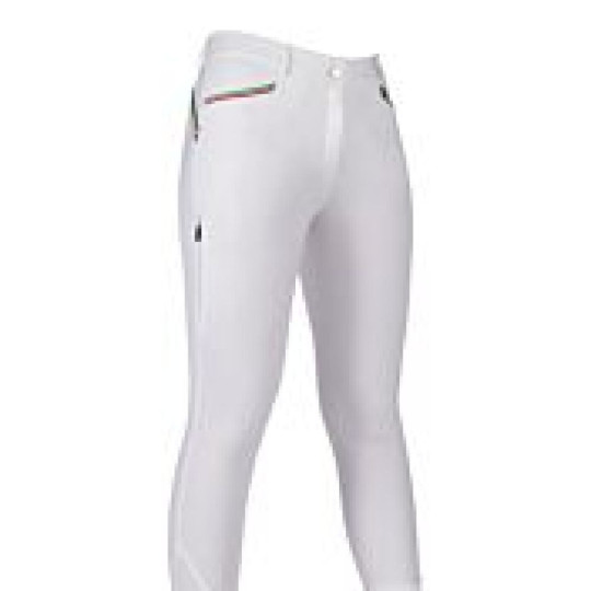 Pantalon -Livigno Sportive- fond 1/1 en silicone Blanc