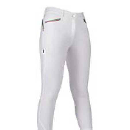 Pantalon -Livigno Sportive- fond 1/1 en silicone Blanc