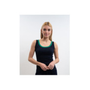 Tazam Débardeur Navy / Emerald Green