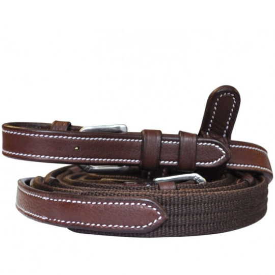 Rênes tissu F&C Marron