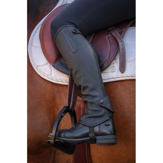 Mini-chaps EQUITHÈME “Soft” Noir