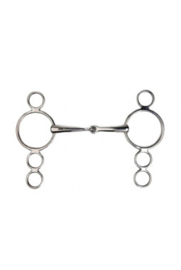 Mors réglable METALAB 4 anneaux