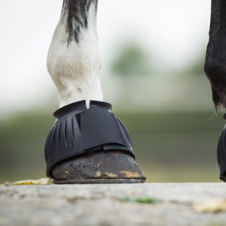 CLOCHES DOUBLE VELCRO - BLACK