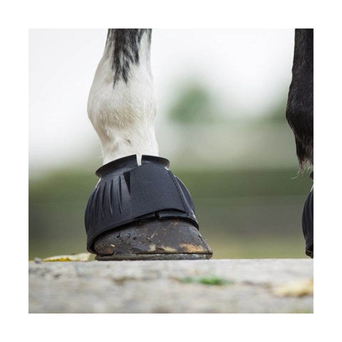 CLOCHES DOUBLE VELCRO - BLACK