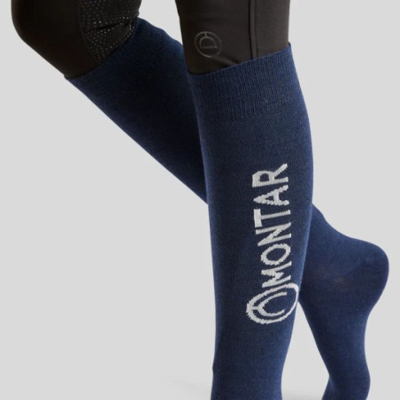 Chaussettes MONTAR Wool Socks Long - Navy