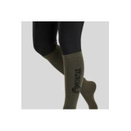 Chaussettes MONTAR Dusty Green Socks With Logo