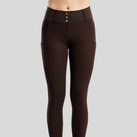 Pantalon MoAddie Softshell Breeches w. Logo Charm Brown F/G