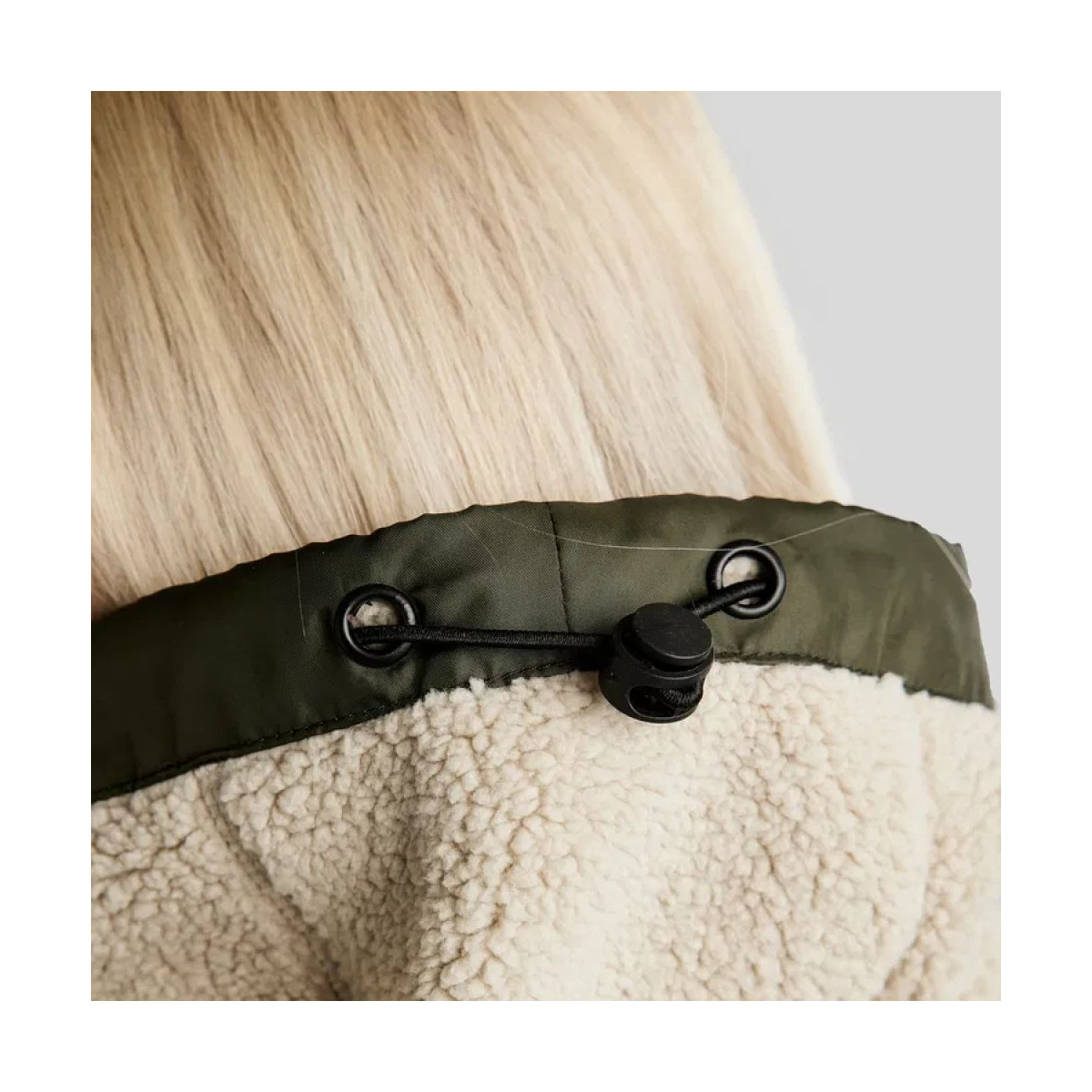 TOUR DE COU MONATR MoEbba Teddy Collar Olive