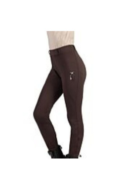 Leggings -Mia- fond 1/1 en silicone Marron