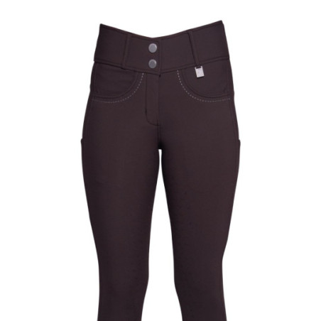 Pantalon -Arezzo- fond 1/1 en silicone Marron