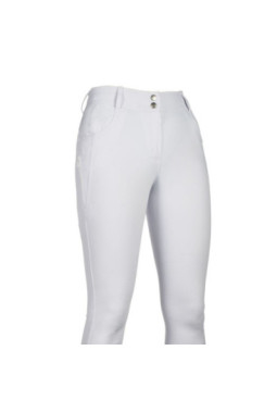Pantalon Ari Mid Rise basanes en silicone Blanc