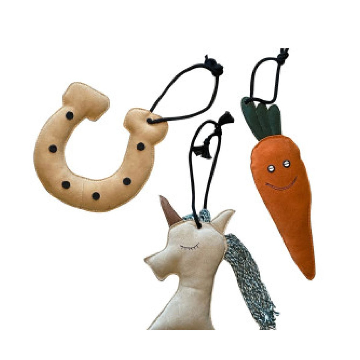 Jouet pour chevaux en cuir