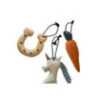 Jouet pour chevaux en cuir
