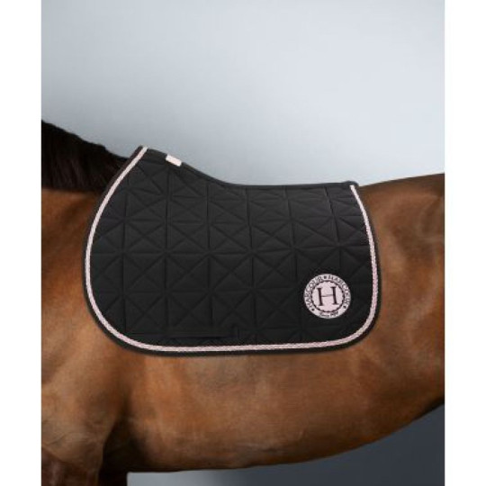 Suze Tapis de selle - Black/Pink