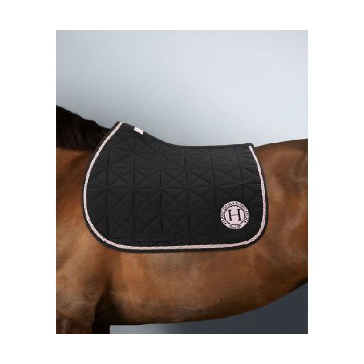 Suze Tapis de selle - Black/Pink