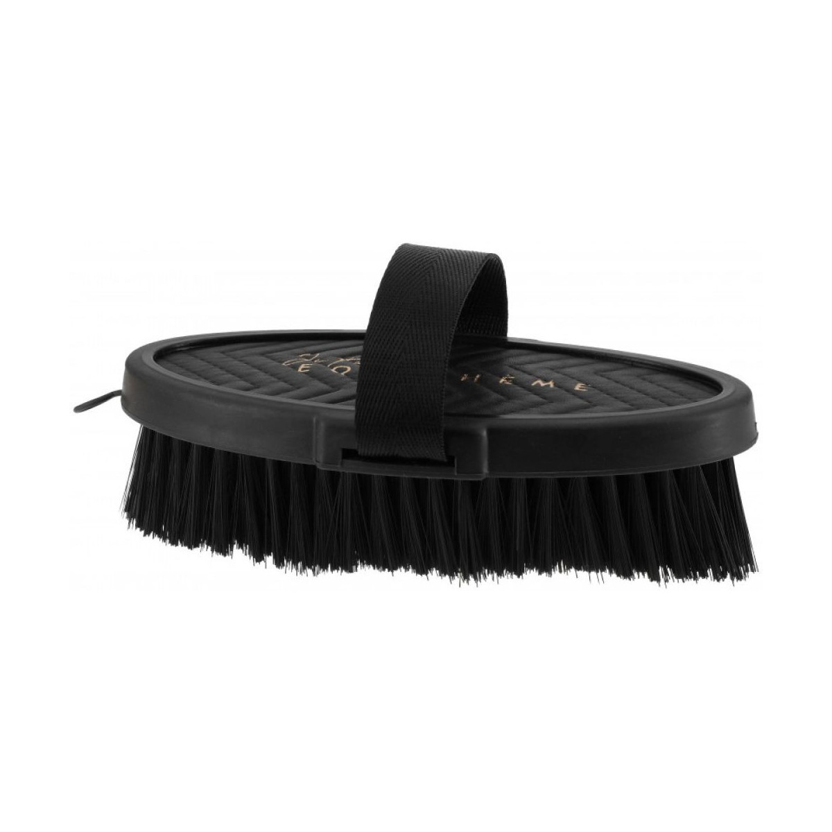 Brosse douce Je t'aime EQUITHÈME Edition Limitée Noir