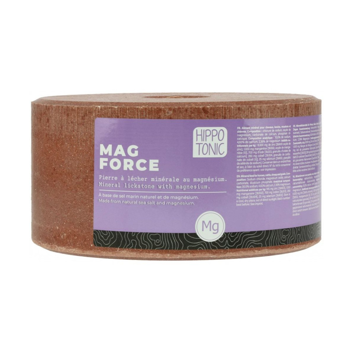 Pierre à sel HIPPOTONIC Magforce 3kg