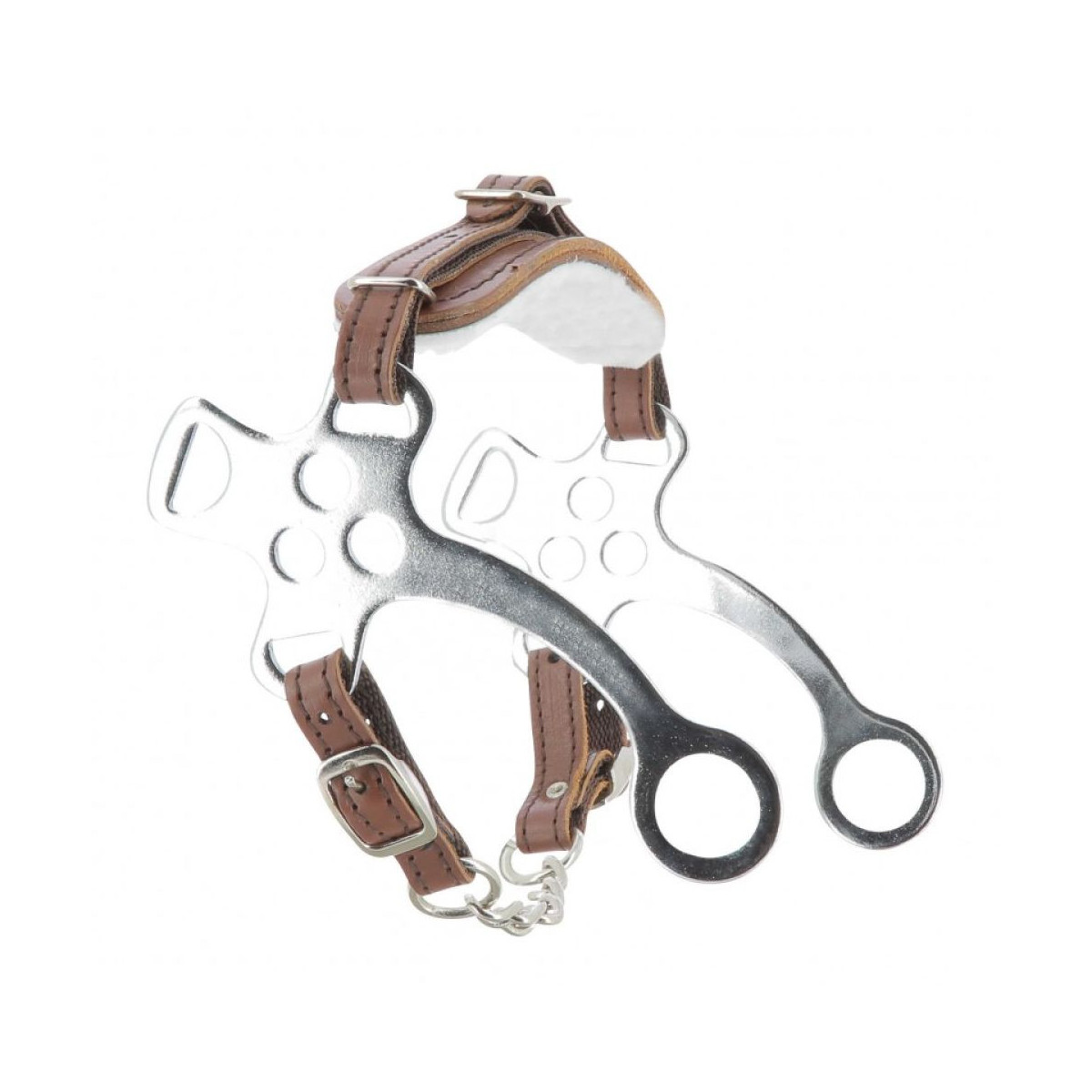 Hackamore METALAB acier chromé