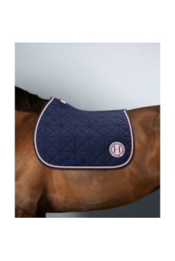 Suze Tapis de selle - Navy/Pink CSO Full