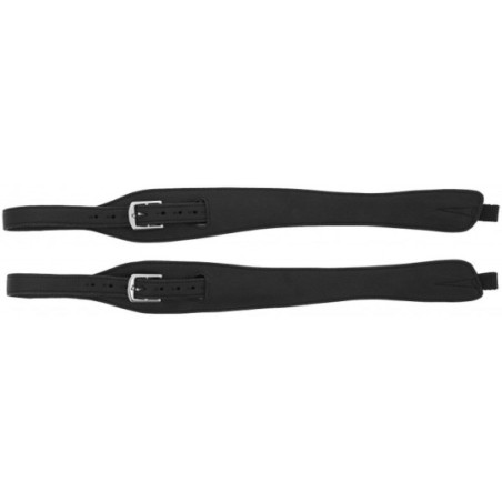 Étrivières NORTON - Clarino Noir