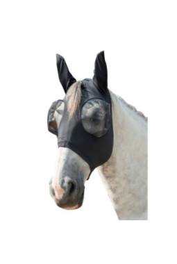 Masque anti-mouches Elastic NOIR